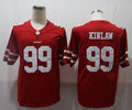 Men's San Francisco 49ers Javon Kinlaw #99 Red Game Jerseys