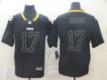 Men's Green Bay Packers Davante Adams #17 Black Authentic Game Jerseys