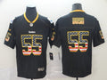 Men's Pittsburgh Steelers Devon Bush Jr. #55 Black Team Game Jerseys