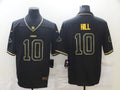 Men's Kansas City Chiefs Tyreek Hill #10 Black Game Jerseys