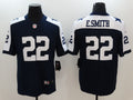 Men's Dallas Cowboys Emmitt Smith #22 Navy Alternate Custom1 Game Jerseys