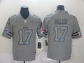 Men's Buffalo Bills Josh Allen #17 Gray Game Jerseys