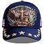 250 Anniversary USA Hat,Eagle Liberty Cross Printed Pattern,250th Anniversary USA hat,Adjustable Baseball Cap for Men Women