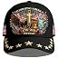 250 Anniversary USA Hat,Eagle Liberty Cross Printed Pattern,250th Anniversary USA hat,Adjustable Baseball Cap for Men Women