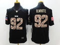 Men's Philadelphia Eagles Reggie White #92 Black Game Player Jerseys