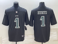 Men's Philadelphia Eagles Jalen Hurts #1 Black Player Jerseys