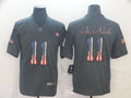 Men's New England Patriots Julian Edelman #11 Black Alternate Game Jerseys