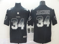 Men's Las Vegas Raiders Bo Jackson #34 Black Authentic Game Jerseys