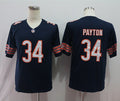 Men's Chicago Bears Walter Payton #34 Navy Game Retired Player Jerseys