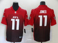 Men's Atlanta Falcons Julio Jones #11 Red 2nd Alternate Game Jerseys