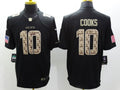 Men's New Orleans Saints Brandin Cooks #10 Black Game Player Jerseys