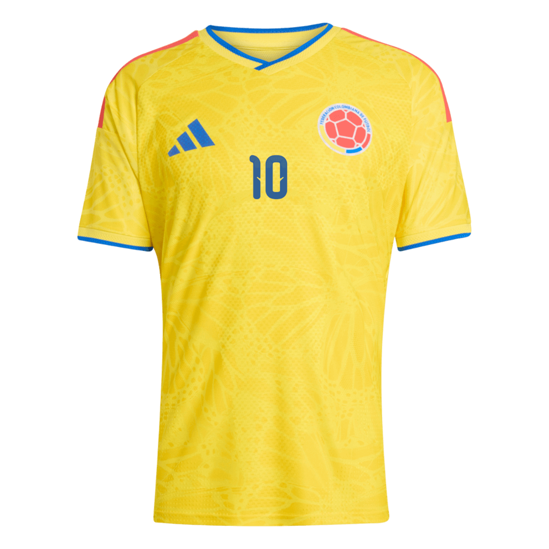 JAMES #10 Colombia Home Player Version Jersey World Cup 2026