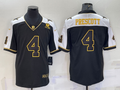 Men's Dallas Cowboys Dak Prescott #4 Black Player Jerseys