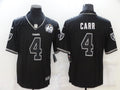 Men's Las Vegas Raiders Derek Carr #4 Black Alternate Player Jerseys