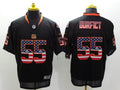 Men's Cincinnati Bengals Vontaze Burfict #55 Black Game Jerseys