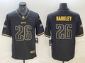 Men's Philadelphia Eagles Saquon Barkley #26 Black Player Game Jerseys