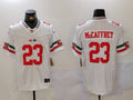 Men's San Francisco 49ers Christian McCaffrey #23 White Alternate Vapor F.U.S.E. Limited Jerseys