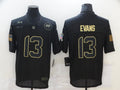 Men's Tampa Bay Buccaneers Mike Evans #13 Black Player Game Jerseys