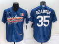 Men's Los Angeles Dodgers Cody Bellinger #35 Blue Authentic Game Jerseys