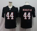 Men's Atlanta Falcons Vic Beasley #44 Black Game Jerseys