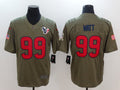 Men's Houston Texans J.J. Watt #99 Brown Alternate Game Jerseys