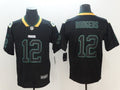 Men's Green Bay Packers Aaron Rodgers #12 Black Player Jerseys