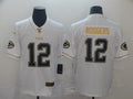 Men's Green Bay Packers #12 Aaron Rodgers White Game Jerseys