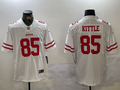 Men's San Francisco 49ers George Kittle #85 White Game Jerseys