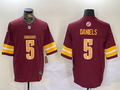 Men's Washington Commanders Jayden Daniels #5 Burgundy Player Jerseys