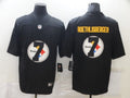 Men's Pittsburgh Steelers Ben Roethlisberger #7 Black Player Jerseys