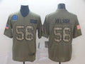 Men's Indianapolis Colts Quenton Nelson #56 Brown Player Game Jerseys