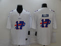 Men's Buffalo Bills #17 Josh Allen White Game Player Jerseys