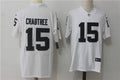 Men's Las Vegas Raiders Michael Crabtree #15 White Game Player Jerseys