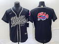 Men's Buffalo Bills Black RFLCTV Limited Jerseys