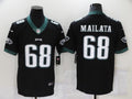 Men's Philadelphia Eagles Jordan Mailata #68 Black Game Jerseys
