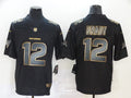 Men's Tampa Bay Buccaneers #12 Tom Brady Black Authentic Game Jerseys
