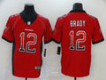 Men's Tampa Bay Buccaneers Tom Brady #12 Red Authentic Game Jerseys