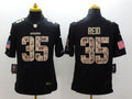 Men's San Francisco 49ers Eric Reid #35 Black Game Player Jerseys