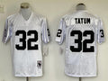 Men's Oakland Raiders Jack Tatum Mitchell & Ness White Legacy Replica Jerseys