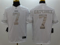 Men's San Francisco 49ers Colin Kaepernick #7 White Authentic Game Jerseys