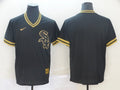 Men's Chicago White Sox Black Cooperstown Collection Blank Jerseys