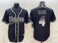 Men's Las Vegas Raiders Derek Carr #4 Black Game Player Jerseys Joint Edition