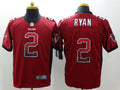 Men's Atlanta Falcons Matt Ryan #2 Red Game Player Jerseys