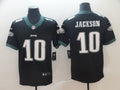 Men's Philadelphia Eagles Desean Jackson #10 Black Game Jerseys