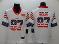 Men's Kansas City Chiefs Travis Kelce #87 White Alternate Game Jerseys