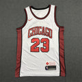Men's Chicago Bulls Michael Jordan #23 White 2022/23 Swingman Jerseys - City Edition