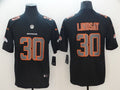 Men's Denver Broncos #30 Phillip Lindsay Black Player Game Jerseys