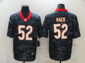 Men's Chicago Bears Khalil Mack #52 Gray Camouflage Game Jerseys