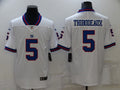 Men's New York Giants Kayvon Thibodeaux #5 White Game Jerseys