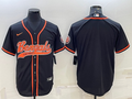 Men's Cincinnati Bengals Black Blank Jerseys